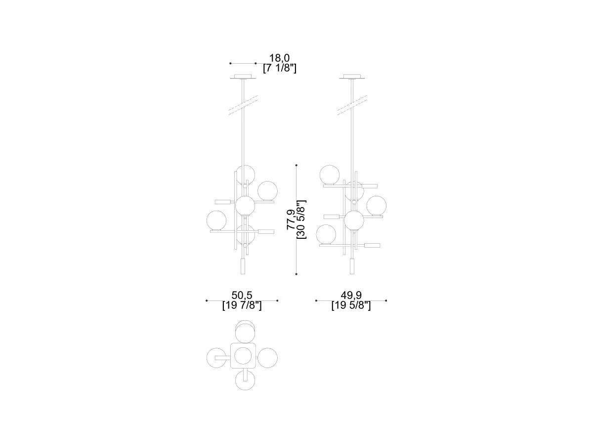 Tris Ceiling Lamp-tec-467